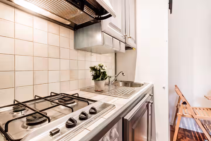 Apartment interior in Trionfale, Rome