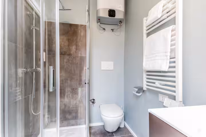 Apartment interior in Prati near the Vatican, Rome