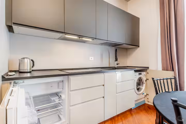 Apartment interior in Prati near the Vatican, Rome