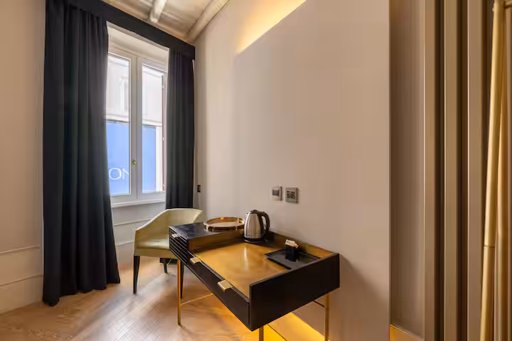 Loft interior near the Spanish Steps, Rome
