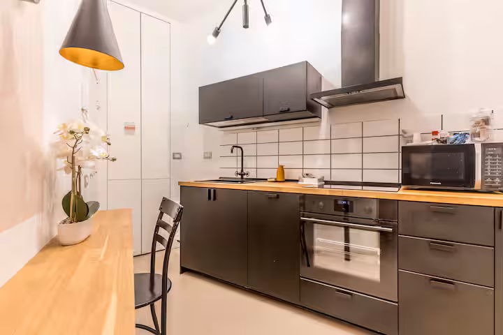 Apartment interior near Piazza Navona, Rome historic centre