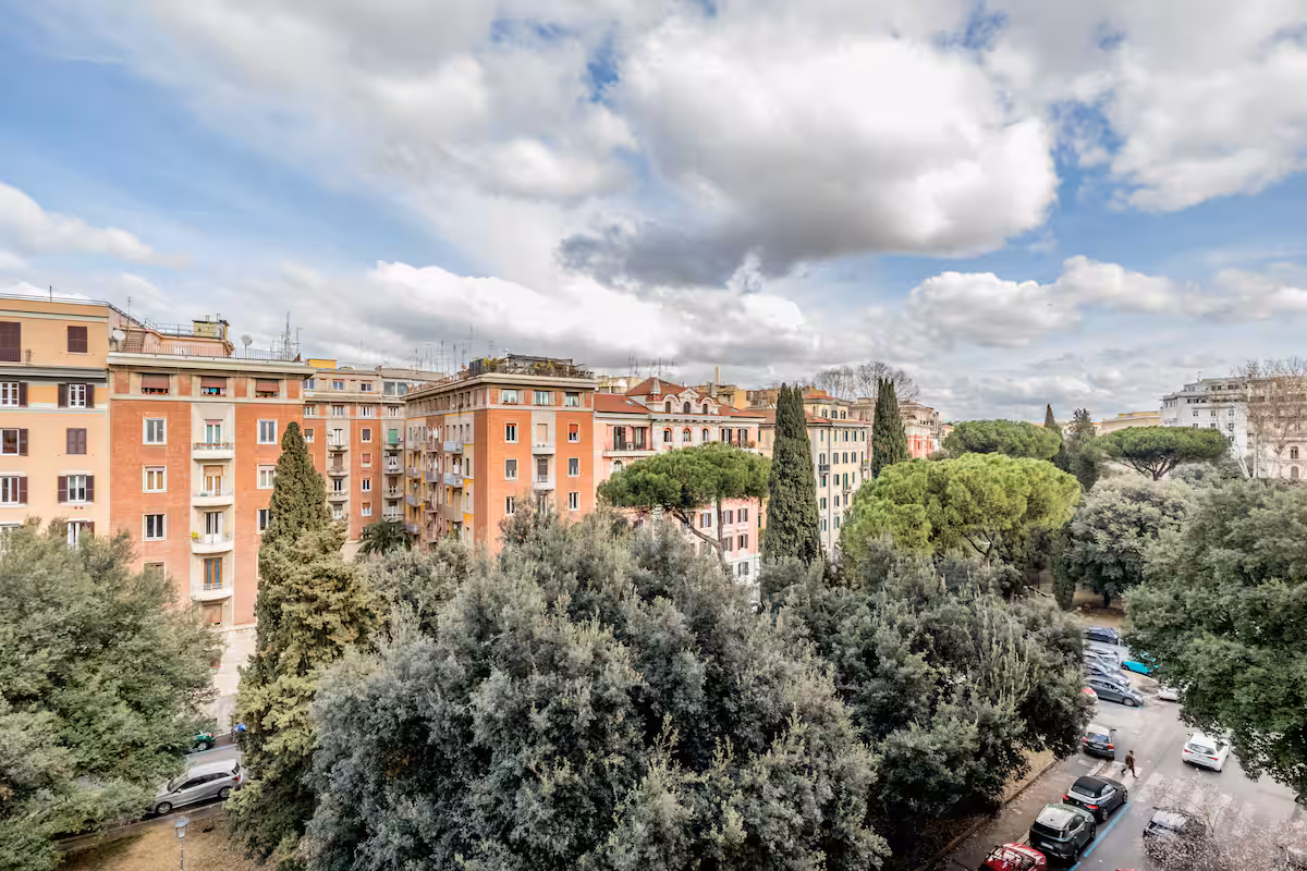 Apartment interior in Prati near the Vatican, Rome