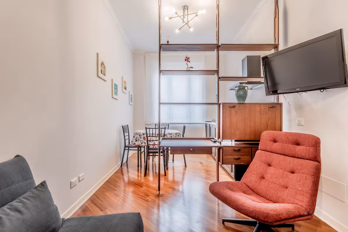 Apartment interior in Prati near the Vatican, Rome