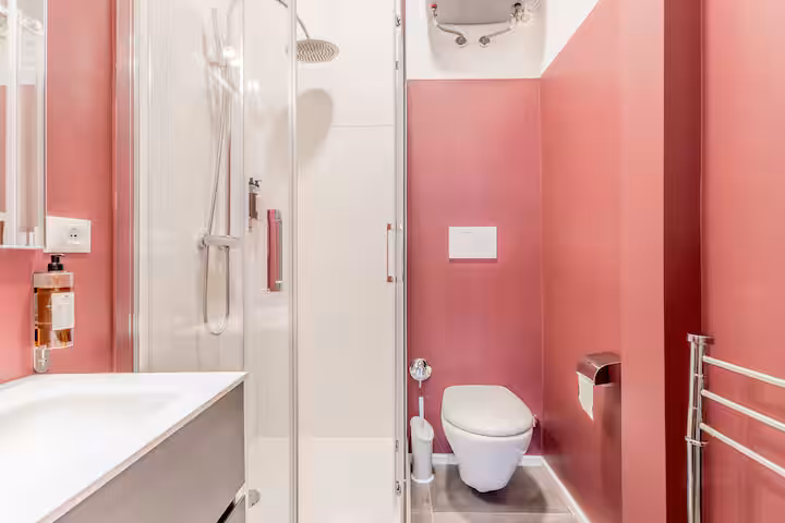 Apartment interior in Prati near the Vatican, Rome