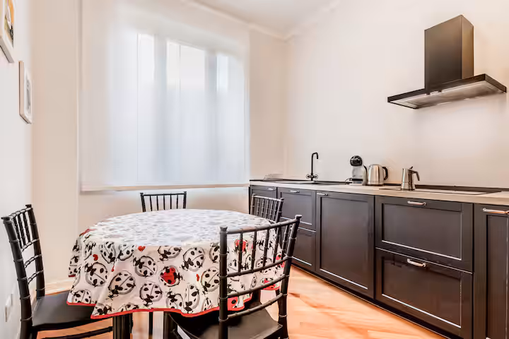 Apartment interior in Prati near the Vatican, Rome