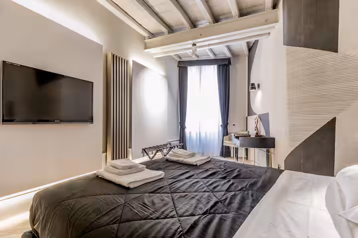 Loft interior near the Spanish Steps, Rome